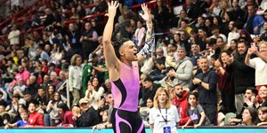 Ο Εμμανουήλ Καραλής δευτερόλεπτα μετά το ασύλληπτο πανελλήνιο ρεκόρ