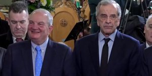 Κώστας Καραμανλής και Αντώνης Σαμαράς στην Καλαμάτα 