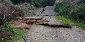 Κατολισθήσεις στην Πρέβεζα