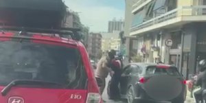 Καυγάς οδηγών στη Μεσογείων