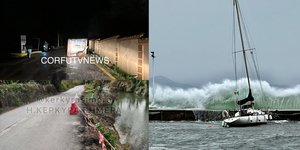 Κακοκαιρία έπληξε την Κέρκυρα