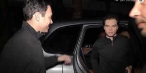 Ο πρώην σύζυγος της Κίμπερλι Γκιλφόιλ με τον γιο τους 