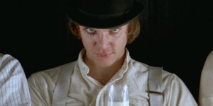 Ο Malcolm McDowell στην ταινία «Το Κουρδιστό Πορτοκάλι» 