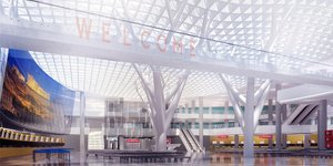 Ψηφιακή απεικόνιση του μελλοντικού σταθμού των ΚΤΕΛ στην Αθήνα