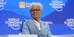 Η πρόεδρος της ΕΚΤ, Κριστίν Λαγκάρντ 