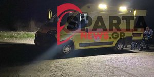 Ασθενοφόρο στη Λακωνία