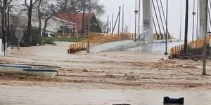 Η κακοκαιρία έφερε πλημμύρες στον Αγιόκαμπο Λάρισας