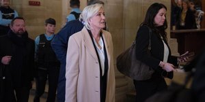 Η επικεφαλής της γαλλικής ακροδεξιάς, Μαρίν Λεπέν