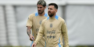 Λιονέλ Μέσι και Ροντρίγκο Ντε Πολ