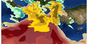 Ο χάρτης της κακοκαιρίας σήμερα