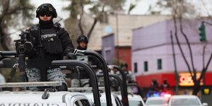 Μεξικανική εθνοφρουρά μετά την εξόντωση του «Ελ Μέντσο» 