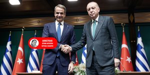 Κυριάκος Μητσοτάκης, Ταγίπ Ερντογάν