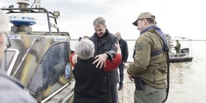 Ο Κυριάκος Μητσοτάκης με την «Κυρά του Έβρου»