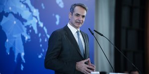 Ο πρωθυπουργός Κυριάκος Μητσοτάκης 