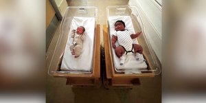 H Margot δίπλα στον Shawn Jr. /Φωτογραφία: Facebook /Cayuga Health, A Member of Centralus Health