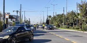 Μπλόκο τροχαίας για Δακτύλιο στο κέντρο της Αθήνας 