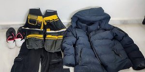 ρουχισμός που φορούσε κατά την τέλεση των διαρρήξεων