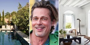 Το σπίτι στο οποίο μένει στην Υδρα ο Μπραντ Πιτ