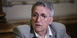 O Γιάννης Παναγόπουλος της ΓΣΕΕ