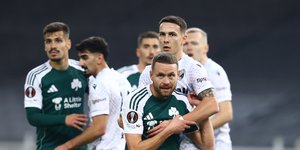 Φάση από το Παναθηναϊκός - Βικτόρια Πλζεν