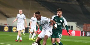 Φάση από το Παναθηναϊκός - Βικτόρια Πλζεν