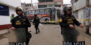 Αστυνομικοί στο Περού