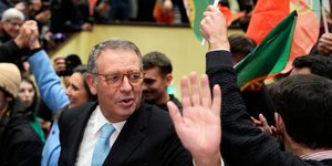 O προεδρικός υποψήφιος της Κεντροαριστεράς στην Πορτογαλία, Ζουζέ Αντόνιου Σεγκούρου