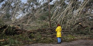 Καταστροφικό το πέρασμα της κακοκαιρίας Κριστίν στην Πορτογαλία
