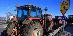 Τρακτέρ στην Αθήνα 