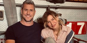 Η Ρενέ Ζελβέγκερ με τον σύντροφό της, Αντ Άνστεντ