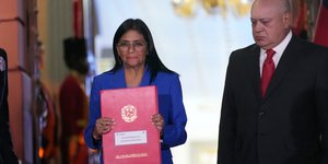 Η Ροδρίγκες μόλις έχει υπογράψει τον νόμο περί αμνηστίας στη Βενεζουέλα