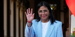 Η προσωρινή πρόεδρος της Βενεζουέλας Ντέλσι Ροδρίγκες