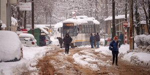 Στο έλεος του χιονιά η Ρουμανία