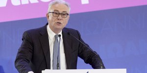 Ο Θοδωρής Ρουσόπουλος στο προσυνέδριο της ΝΔ στα Ιωάννινα