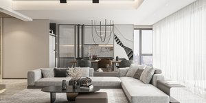 Καναπές σε σαλόνι