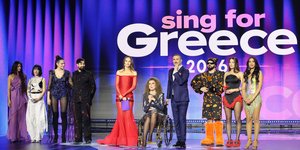 Στιγμιότυπο από τον πρώτο ημιτελικό του Sing For Greece για την επιλογή της Ελλάδας στη Eurovision 2026
