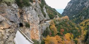 Η διαδρομή Καλαμάτα - Σπάρτη 