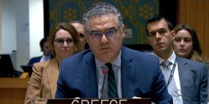 Ο Αναπλ. Μόνιμος Αντιπρόσωπος Ιωάννης Σταματέκος 