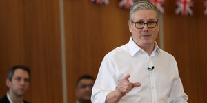 Ο Βρετανός πρωθυπουργός Κιρ Στάρμερ 