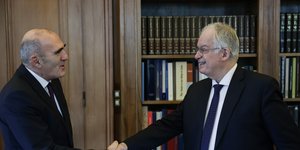 Με τον νέο πρόεδρο του Δικηγορικού Συλλόγου Αθηνών συναντήθηκε ο Κ. Τασούλας