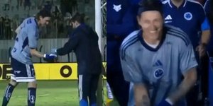 Τερματοφύλακας άφησε κενή την εστία του την ώρα του αγώνα και έτρεξε στην τουαλέτα