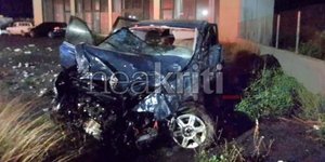 Τροχαίο στον Άγιο Νικόλαο Κρήτης