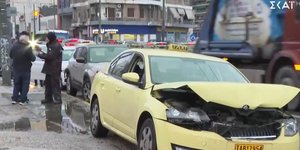 Καραμπόλα στην Λεωφόρο Συγγρού