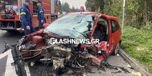 Τροχαίο με νεκρή στον ΒΟΑΚ, στο σημείο πυροσβέστες