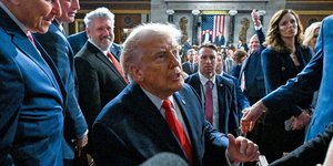 Ο Ντόναλντ Τραμπ στο Κογκρέσο