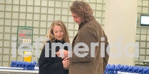 Ο Στέφανος Τσιτσιπάς με τη σύντροφό του στο Άμστερνταμ