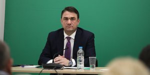 Ο εκπρόσωπος Τύπου του ΠΑΣΟΚ-ΚΙΝ.ΑΛ, Κώστας Τσουκαλάς