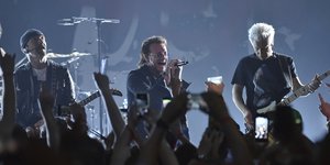 Οι U2 σε συναυλία τους στη Νέα Υόρκη το 2018
