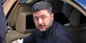 Ο Ουκρανός πρόεδρος Βολοντίμιρ Ζελένσκι 