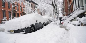 Χιόνι στη Νέα Υόρκη